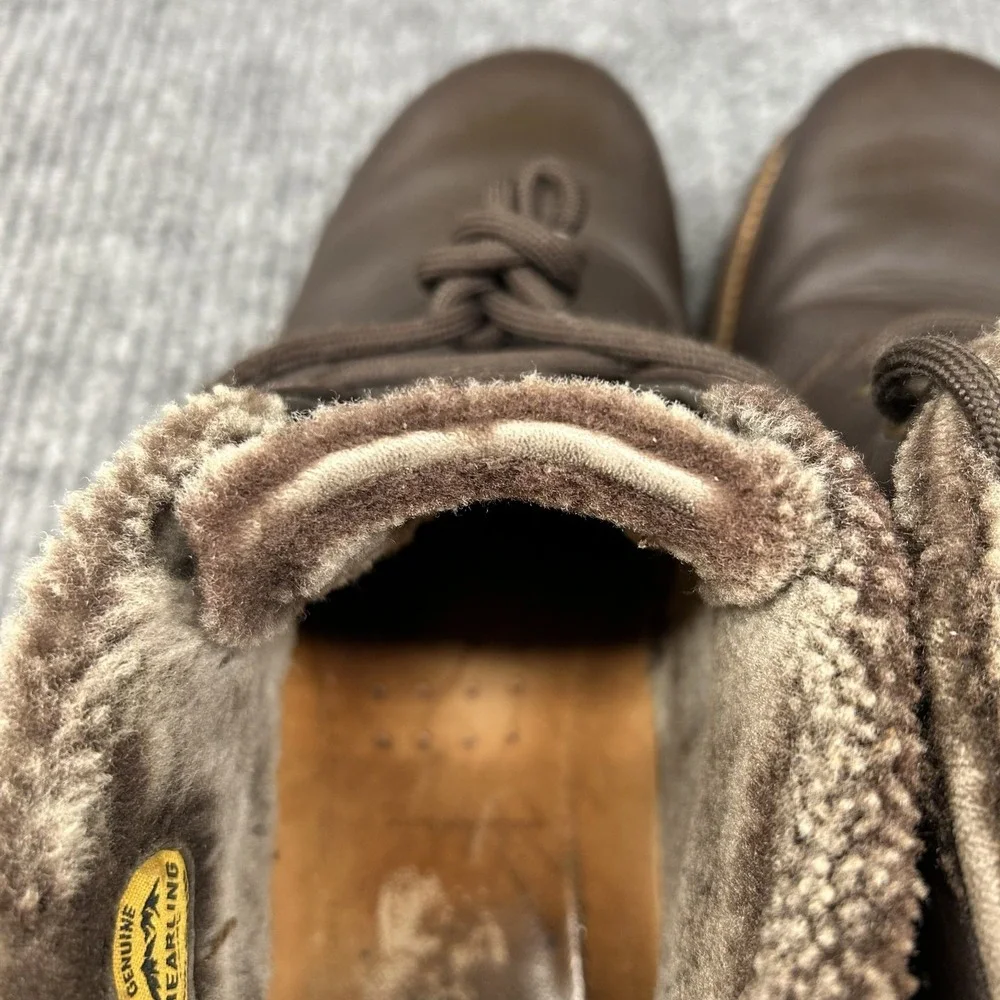 Samuel Hubbard Winter Gore-Tex Boots Men's 10M Brown Leather Shearling Lined